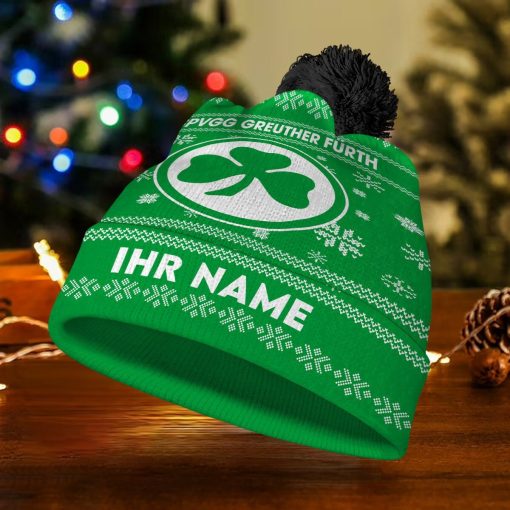 SpVgg Greuther Fürth Individueller Name Neue Version Weihnachtsmütze SpVgg Greuther Fürth Individueller Name Neue Version Weihnachtsmütze