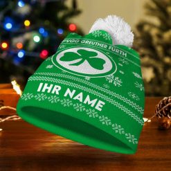 SpVgg Greuther Fürth Individueller Name Neue Version Weihnachtsmütze