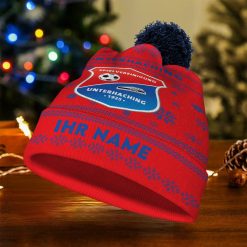 SpVgg Unterhaching Individueller Name Neue Version Weihnachtsmütze