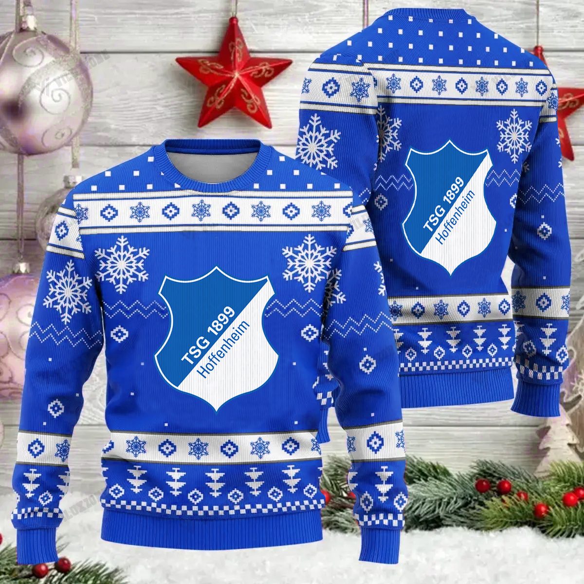 Jetzt neu: TSG 1899 Hoffenheim Weihnachtspullover Jetzt neu: TSG 1899 Hoffenheim Weihnachtspullover