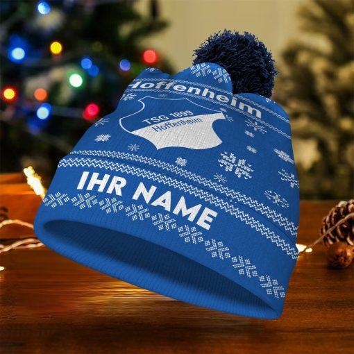 TSG 1899 Hoffenheim Individueller Name Neue Version Weihnachtsmütze TSG 1899 Hoffenheim Individueller Name Neue Version Weihnachtsmütze