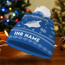 TSG 1899 Hoffenheim Individueller Name Neue Version Weihnachtsmütze