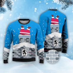 Neues Modell: TSV 1860 München Weihnachtspullover mit Weihnachtsmann-Motiv