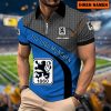 TSV 1860 München Individueller Name Neues Modell – Reißverschluss Poloshirt