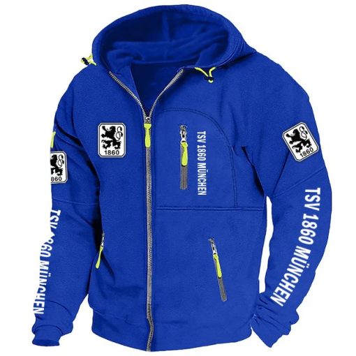 TSV 1860 München Neue Version Zip-Up-Jacke TSV 1860 München Neue Version Zip-Up-Jacke