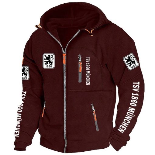 TSV 1860 München Neue Version Zip-Up-Jacke TSV 1860 München Neue Version Zip-Up-Jacke