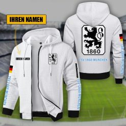 TSV 1860 München Individueller Name Sportlicher Stil Sport-Hoodie