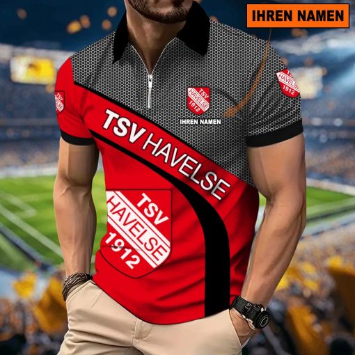 TSV Havelse Individueller Name Neues Modell – Reißverschluss Poloshirt