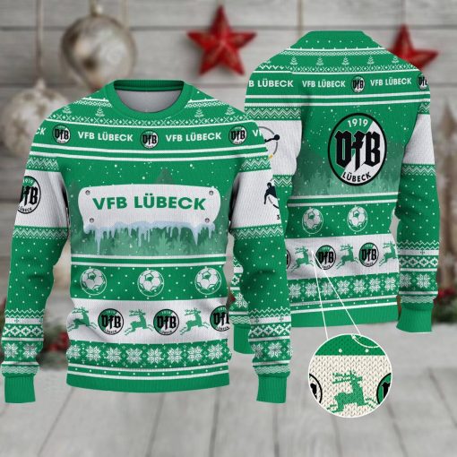 VfB Lübeck Weihnachtspullover im neuen Design