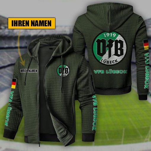 VfB Lübeck Individueller Name Sportlicher Stil Sport-Hoodie VfB Lübeck Individueller Name Sportlicher Stil Sport-Hoodie