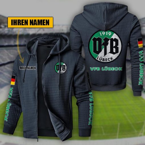 VfB Lübeck Individueller Name Sportlicher Stil Sport-Hoodie VfB Lübeck Individueller Name Sportlicher Stil Sport-Hoodie