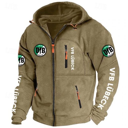 VfB Lübeck Neue Version Zip-Up-Jacke VfB Lübeck Neue Version Zip-Up-Jacke