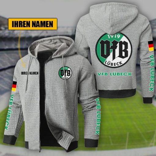 VfB Lübeck Individueller Name Sportlicher Stil Sport-Hoodie VfB Lübeck Individueller Name Sportlicher Stil Sport-Hoodie