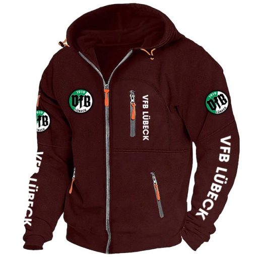 VfB Lübeck Neue Version Zip-Up-Jacke VfB Lübeck Neue Version Zip-Up-Jacke