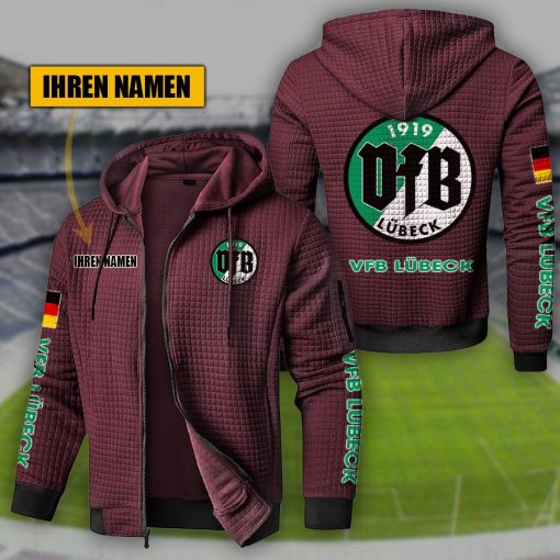 VfB Lübeck Individueller Name Sportlicher Stil Sport-Hoodie VfB Lübeck Individueller Name Sportlicher Stil Sport-Hoodie