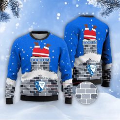 Neues Modell: VfL Bochum 1848 Weihnachtspullover mit Weihnachtsmann-Motiv