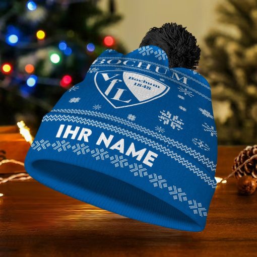 VfL Bochum 1848 Individueller Name Neue Version Weihnachtsmütze VfL Bochum 1848 Individueller Name Neue Version Weihnachtsmütze