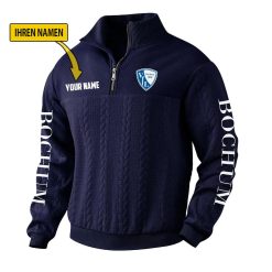 VfL Bochum 1848 Fan Edition Strick-Sweatshirt – Individueller Name