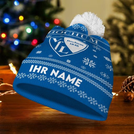 VfL Bochum 1848 Individueller Name Neue Version Weihnachtsmütze VfL Bochum 1848 Individueller Name Neue Version Weihnachtsmütze