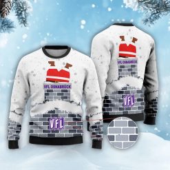 Neues Modell: VfL Osnabrück Weihnachtspullover mit Weihnachtsmann-Motiv