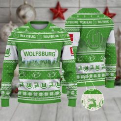 VfL Wolfsburg Weihnachtspullover im neuen Design