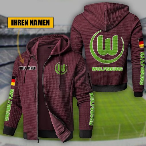 VfL Wolfsburg Individueller Name Sportlicher Stil Sport-Hoodie VfL Wolfsburg Individueller Name Sportlicher Stil Sport-Hoodie