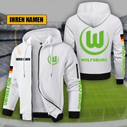 VfL Wolfsburg Individueller Name Sportlicher Stil Sport-Hoodie