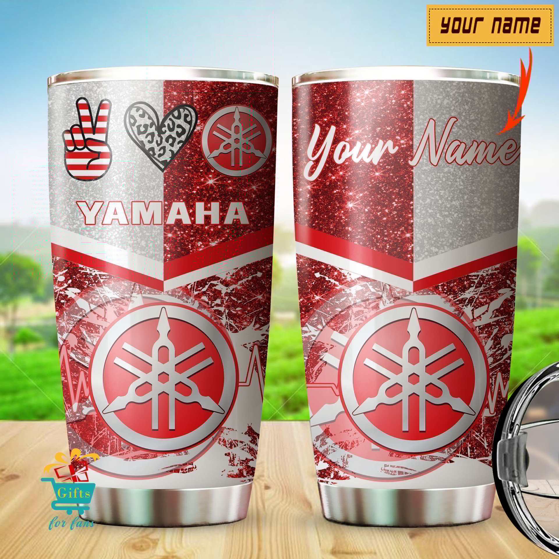 Yamaha Individueller Name Limitierte Auflage Tumbler Yamaha Individueller Name Limitierte Auflage Tumbler