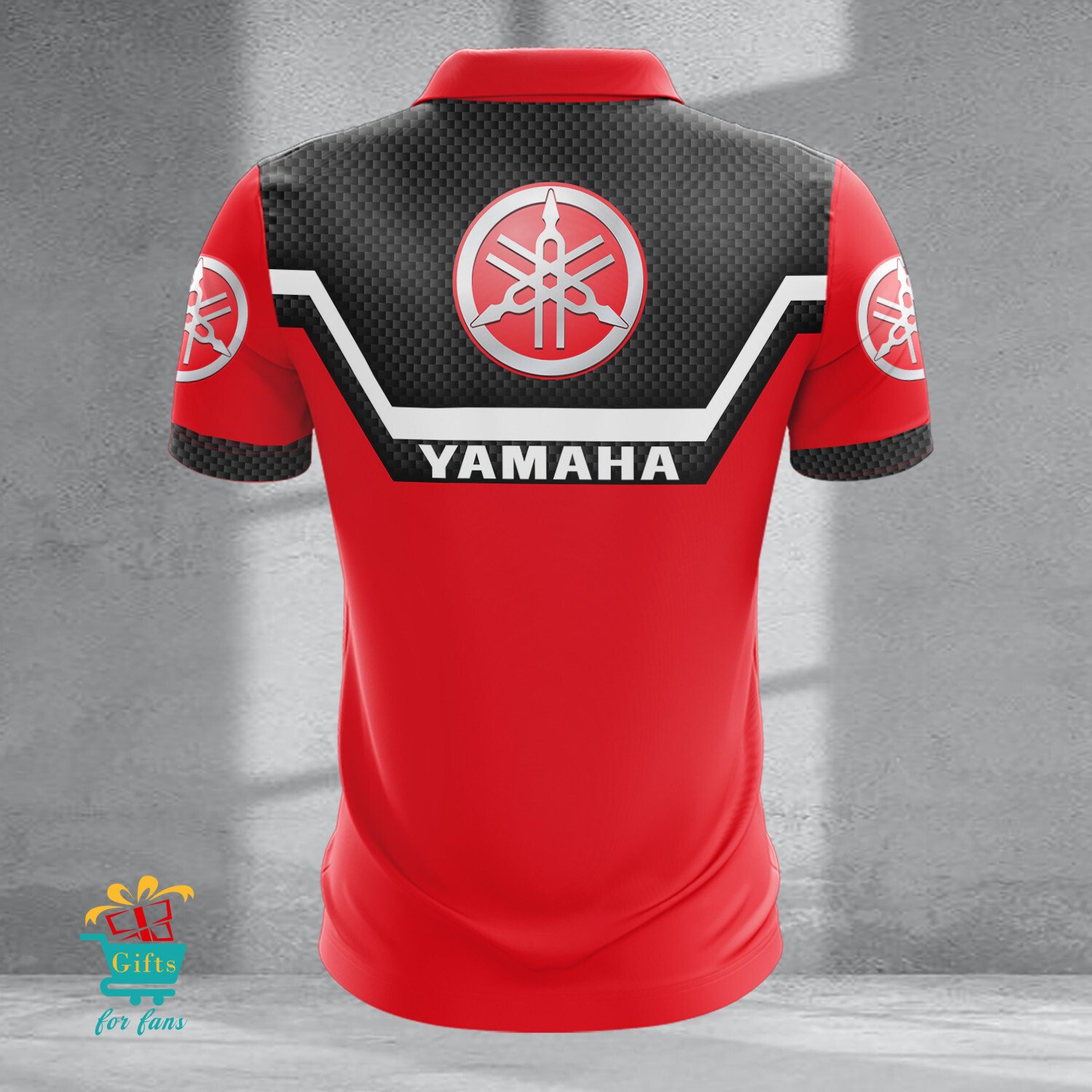 Yamaha Individueller Name Neues Design Reißverschluss Poloshirt Yamaha Individueller Name Neues Design Reißverschluss Poloshirt