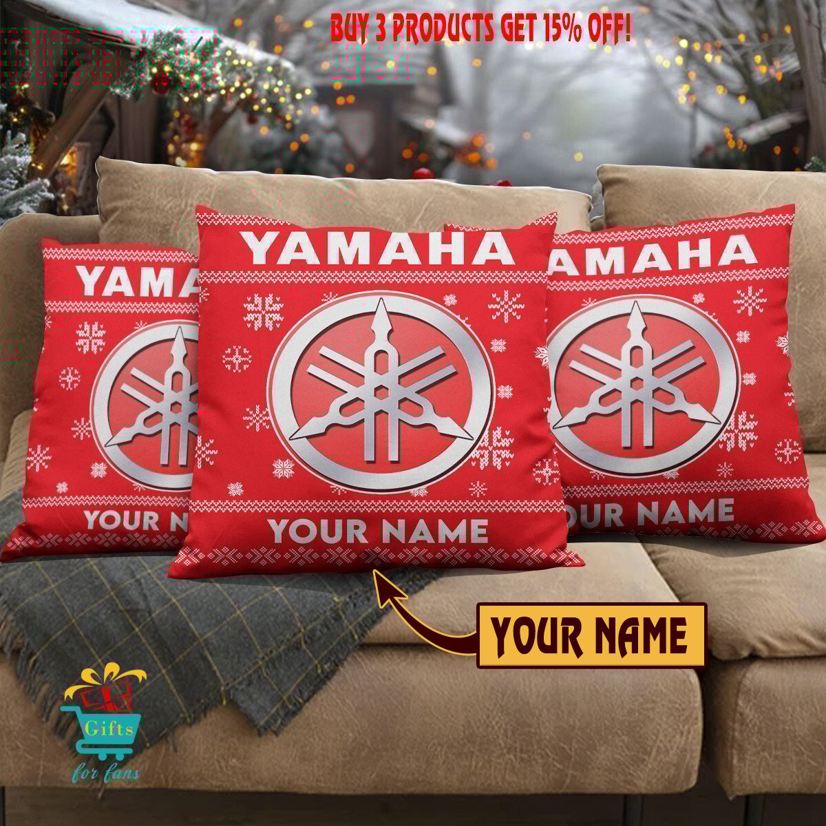 Yamaha Individueller Name Sonderausgabe Kissen mit Füllung Yamaha Individueller Name Sonderausgabe Kissen mit Füllung