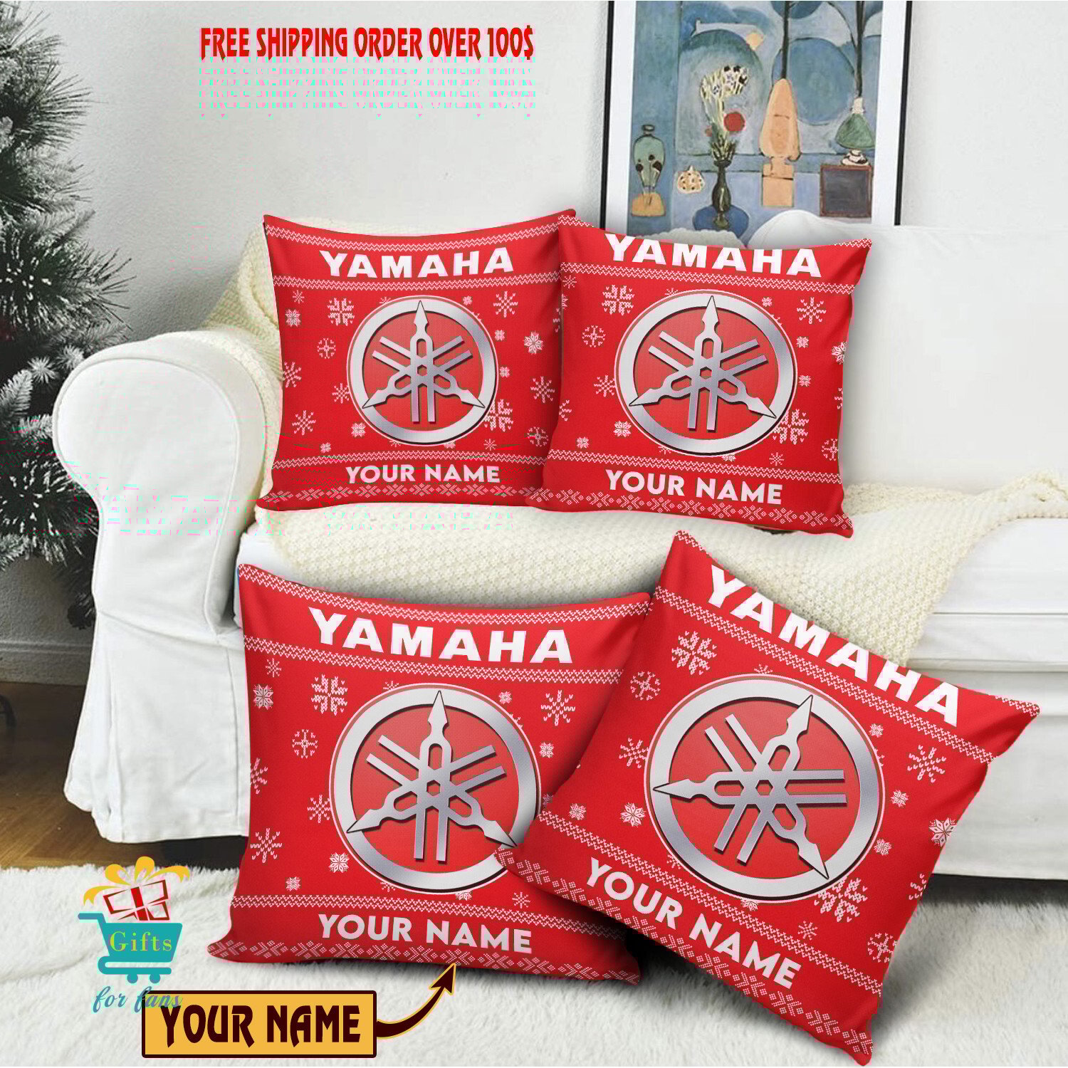 Yamaha Individueller Name Sonderausgabe Kissen mit Füllung Yamaha Individueller Name Sonderausgabe Kissen mit Füllung