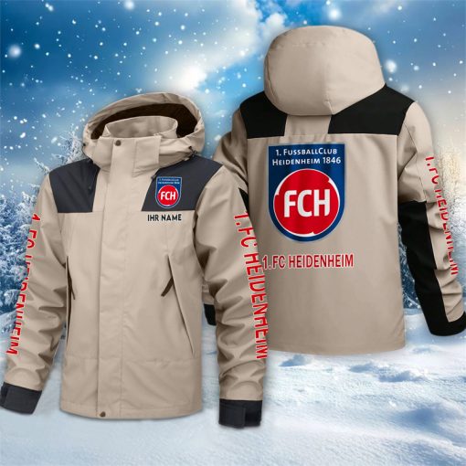 1. FC Heidenheim – Outdoorjacke Sportlicher Stil mit Ihrem Namen 1. FC Heidenheim – Outdoorjacke Sportlicher Stil mit Ihrem Namen