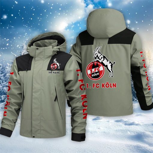 1. FC Köln – Outdoorjacke Sportlicher Stil mit Ihrem Namen 1. FC Köln – Outdoorjacke Sportlicher Stil mit Ihrem Namen