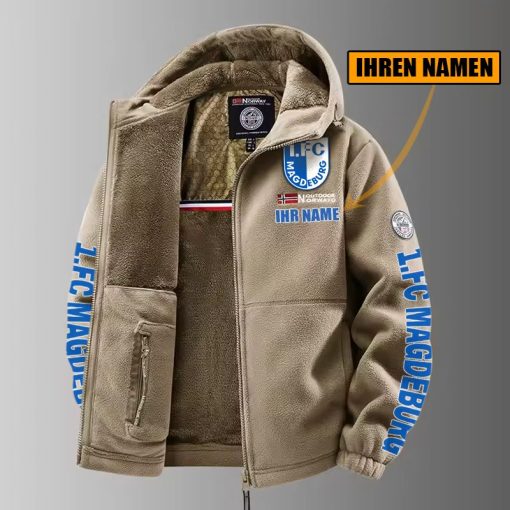 1. FC Magdeburg – Winter Zip Hoodie Neue Edition mit Ihrem Namen 1. FC Magdeburg – Winter Zip Hoodie Neue Edition mit Ihrem Namen