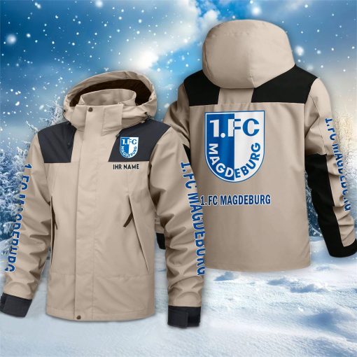 1. FC Magdeburg – Outdoorjacke Sportlicher Stil mit Ihrem Namen 1. FC Magdeburg – Outdoorjacke Sportlicher Stil mit Ihrem Namen