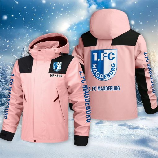 1. FC Magdeburg – Outdoorjacke Sportlicher Stil mit Ihrem Namen 1. FC Magdeburg – Outdoorjacke Sportlicher Stil mit Ihrem Namen