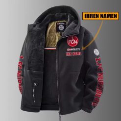 1. FC Nürnberg – Winter Zip Hoodie Neue Edition mit Ihrem Namen