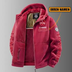 1. FC Nürnberg – Winter Zip Hoodie Neue Edition mit Ihrem Namen