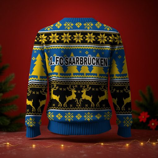 1. FC Saarbrücken Fan Edition Weihnachtspullover im neuen Design 1. FC Saarbrücken Fan Edition Weihnachtspullover im neuen Design