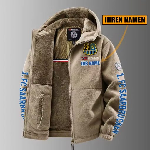 1. FC Saarbrücken – Winter Zip Hoodie Neue Edition mit Ihrem Namen 1. FC Saarbrücken – Winter Zip Hoodie Neue Edition mit Ihrem Namen