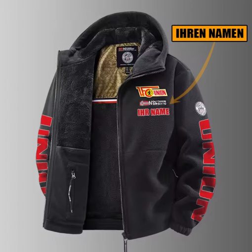 1. FC Union Berlin – Winter Zip Hoodie Neue Edition mit Ihrem Namen 1. FC Union Berlin – Winter Zip Hoodie Neue Edition mit Ihrem Namen