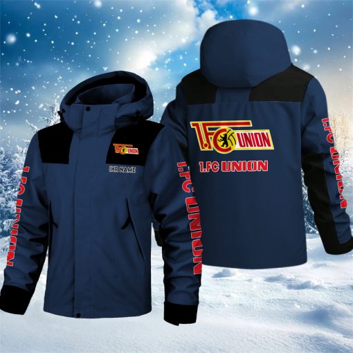 1. FC Union Berlin – Outdoorjacke Sportlicher Stil mit Ihrem Namen 1. FC Union Berlin – Outdoorjacke Sportlicher Stil mit Ihrem Namen