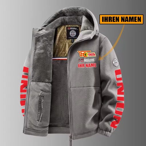 1. FC Union Berlin – Winter Zip Hoodie Neue Edition mit Ihrem Namen 1. FC Union Berlin – Winter Zip Hoodie Neue Edition mit Ihrem Namen
