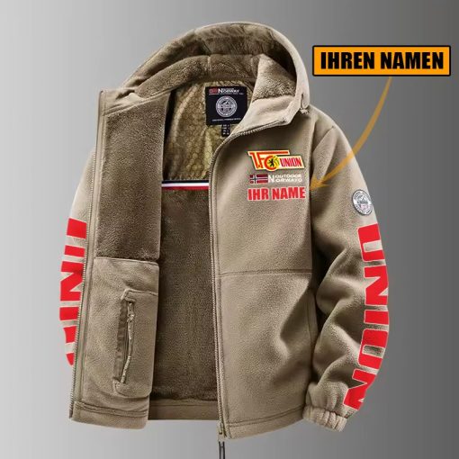 1. FC Union Berlin – Winter Zip Hoodie Neue Edition mit Ihrem Namen 1. FC Union Berlin – Winter Zip Hoodie Neue Edition mit Ihrem Namen