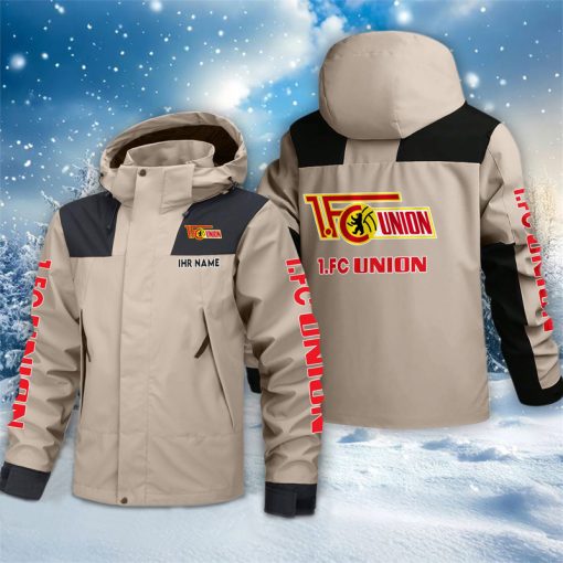 1. FC Union Berlin – Outdoorjacke Sportlicher Stil mit Ihrem Namen 1. FC Union Berlin – Outdoorjacke Sportlicher Stil mit Ihrem Namen