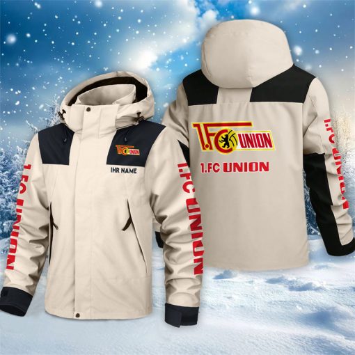 1. FC Union Berlin – Outdoorjacke Sportlicher Stil mit Ihrem Namen 1. FC Union Berlin – Outdoorjacke Sportlicher Stil mit Ihrem Namen