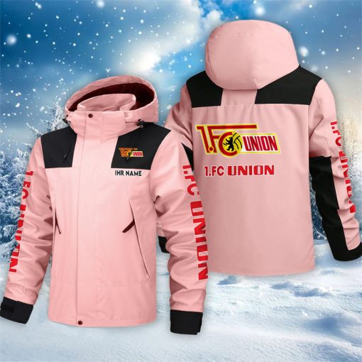 1. FC Union Berlin – Outdoorjacke Sportlicher Stil mit Ihrem Namen 1. FC Union Berlin – Outdoorjacke Sportlicher Stil mit Ihrem Namen