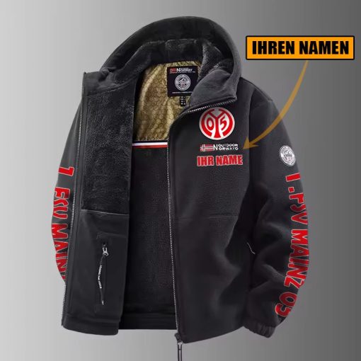 1. FSV Mainz 05 – Winter Zip Hoodie Neue Edition mit Ihrem Namen 1. FSV Mainz 05 – Winter Zip Hoodie Neue Edition mit Ihrem Namen