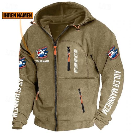 Adler Mannheim Individueller Name Neue Version Zip-Up-Jacke Adler Mannheim Individueller Name Neue Version Zip-Up-Jacke