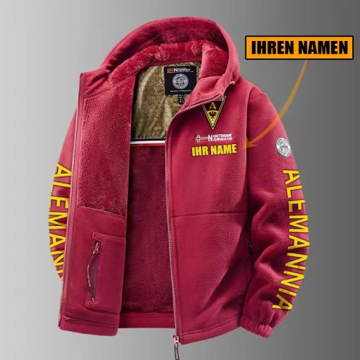 Alemannia Aachen – Winter Zip Hoodie Neue Edition mit Ihrem Namen Alemannia Aachen – Winter Zip Hoodie Neue Edition mit Ihrem Namen